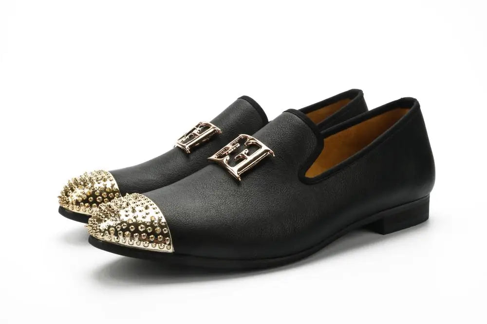 Casual Metal Top Loafers