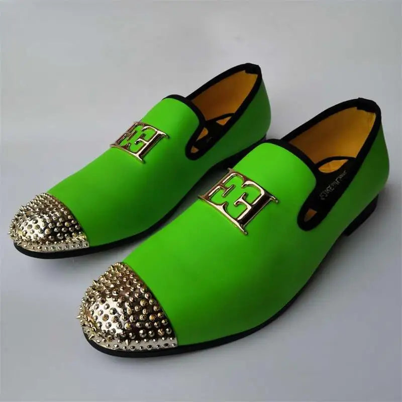 Casual Metal Top Loafers