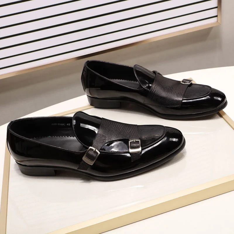 Men Monk Strap Loafers