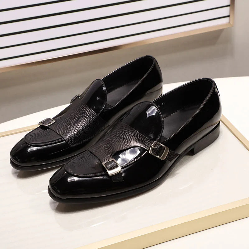 Men Monk Strap Loafers