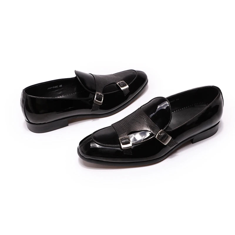 Men Monk Strap Loafers