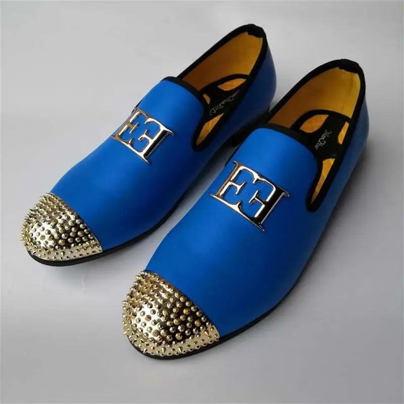 Casual Metal Top Loafers