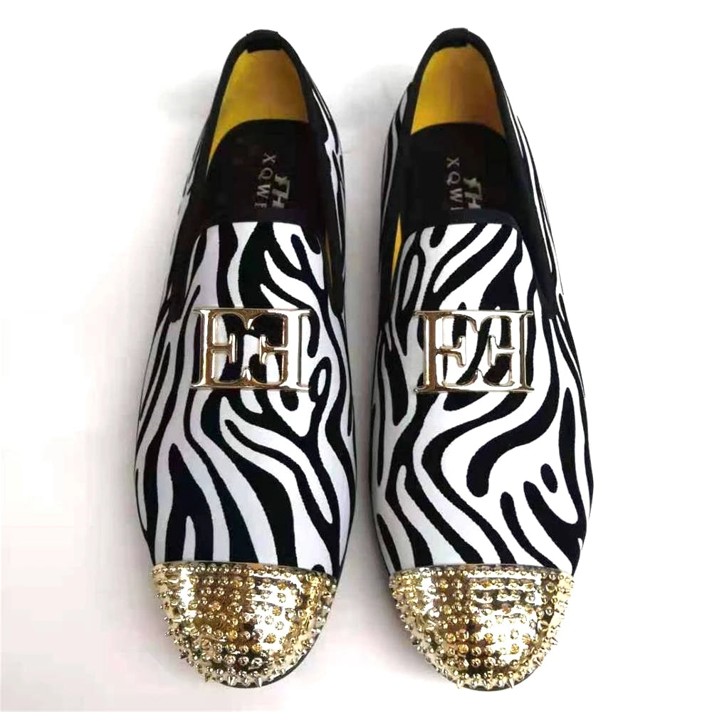 Casual Metal Top Loafers