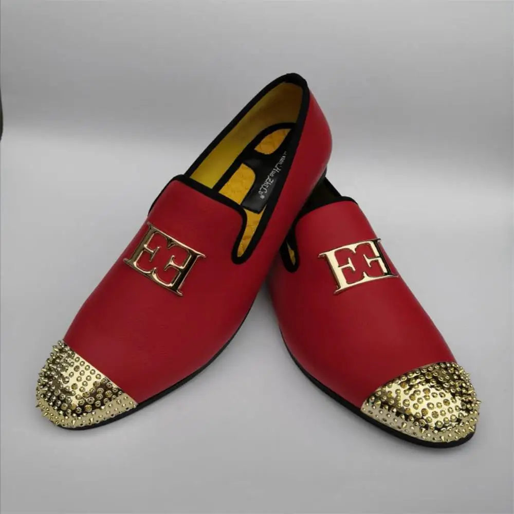 Casual Metal Top Loafers