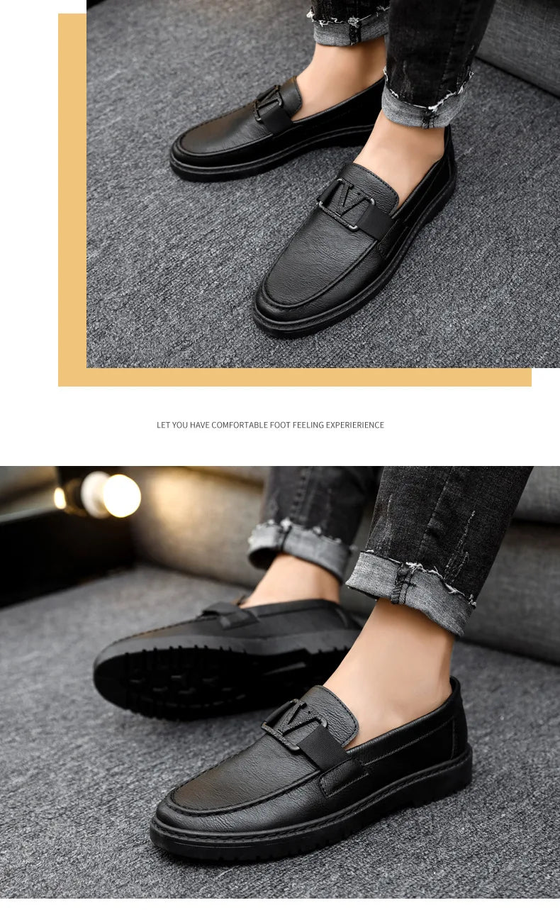 Comfy Men's Flats Loafers