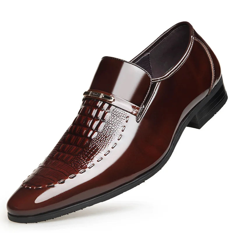 Men Pointed Leather Shoes