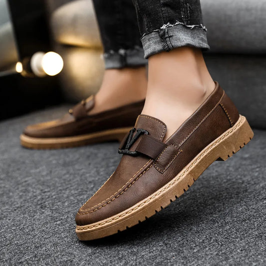 Comfy Men's Flats Loafers