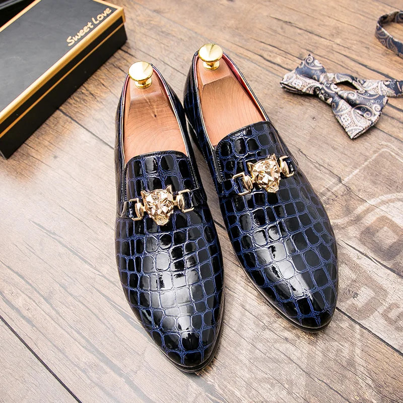 Men Designer Leather Loafers