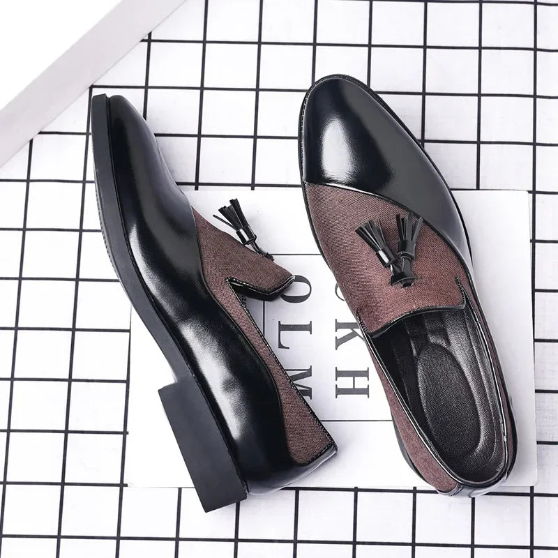 Versatile Casual Leather Loafers