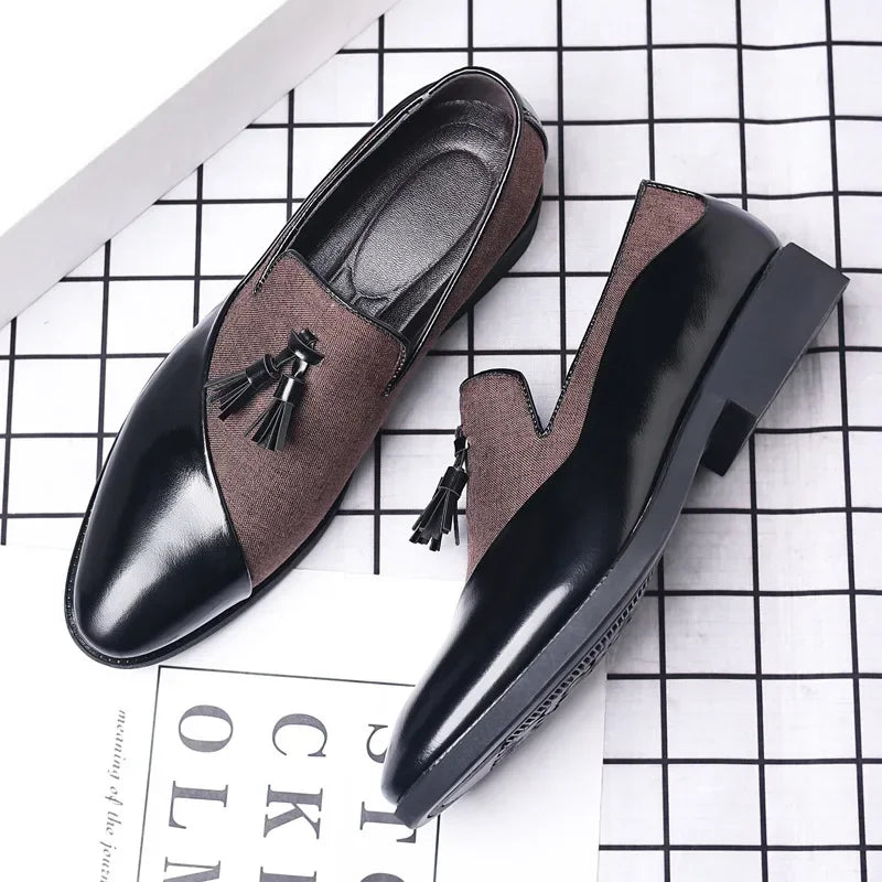 Versatile Casual Leather Loafers