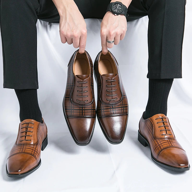 Men Formal Derby Shoes