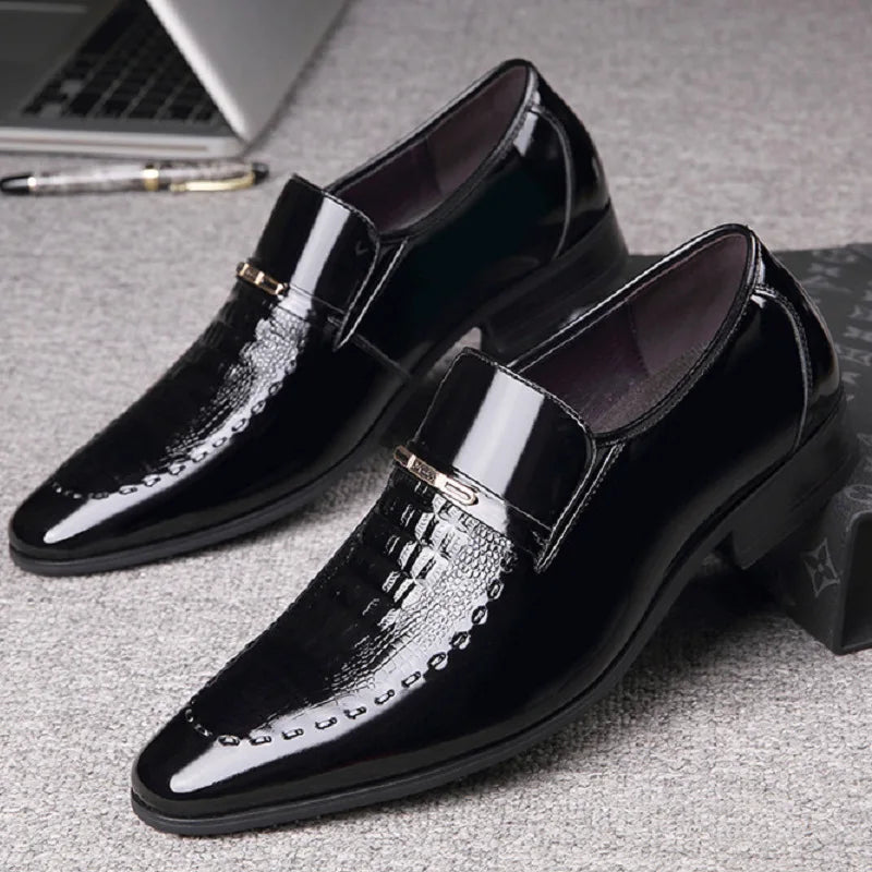 Men Pointed Leather Shoes