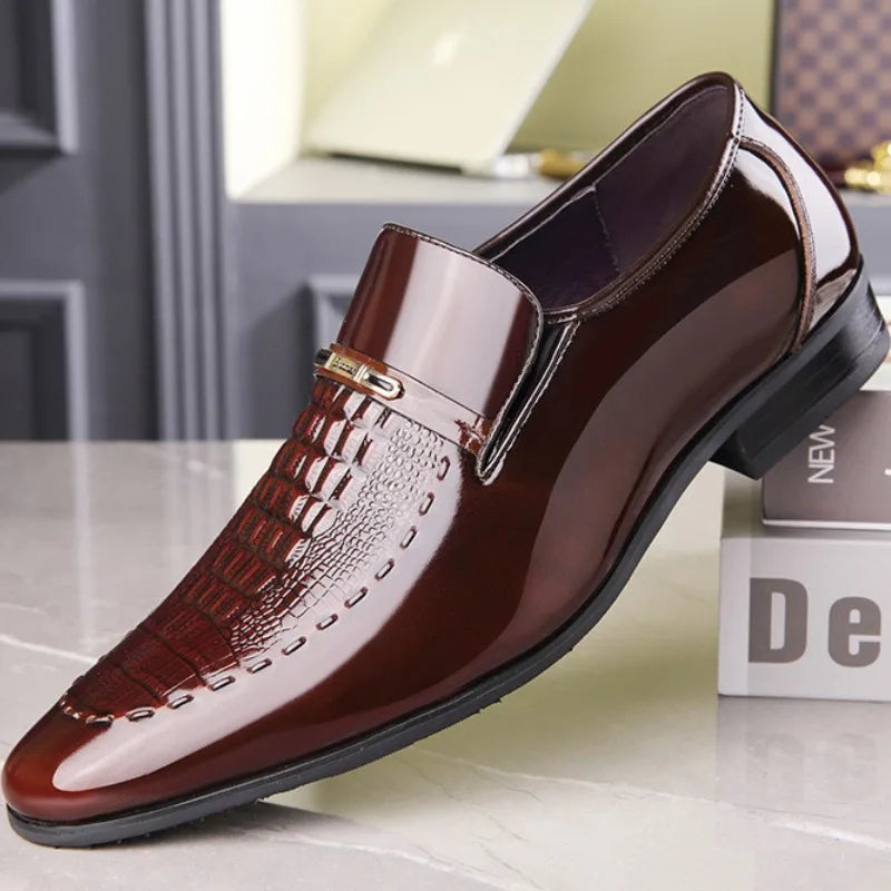 Men Pointed Leather Shoes