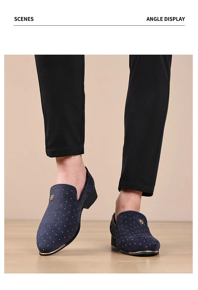 Suede Loafers for Casual Outings