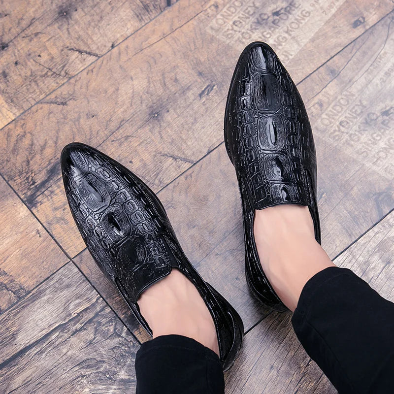 Slip-on Leather Loafers