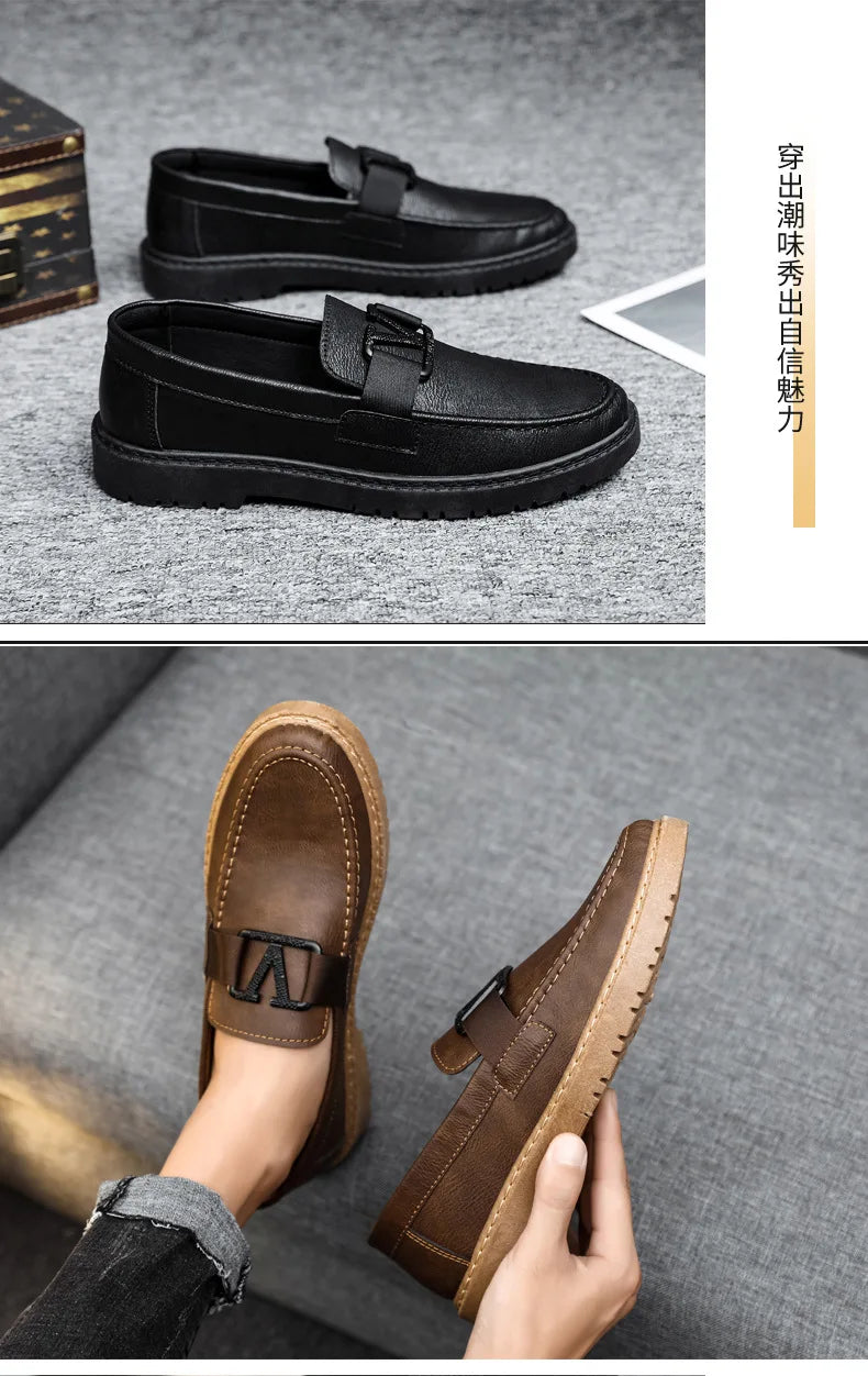 Comfy Men's Flats Loafers