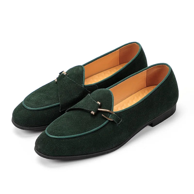 Men Trendy Suede Loafers